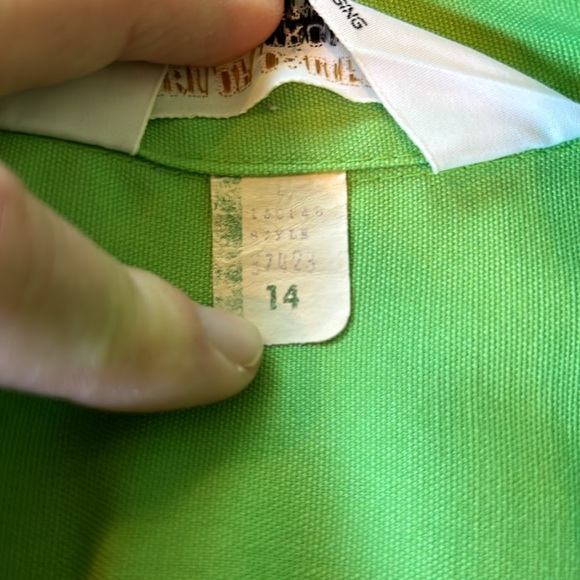 Vintage Koret of California Bright Green Garden Jacket/Coat M/L - Picture 11 of 16